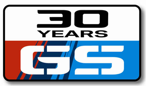 BMW GS 30 Years Logo