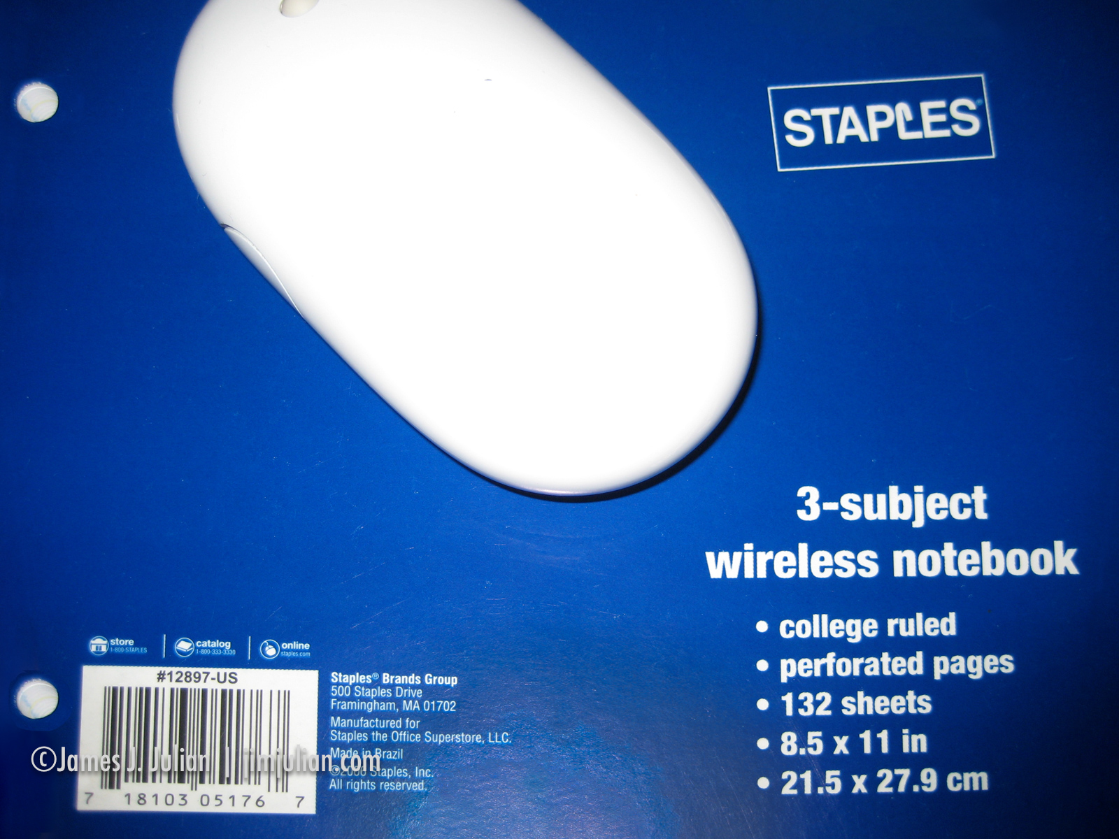 Staples Wireless Notebook